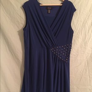 Royal Blue Studded Dress